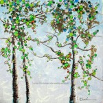 Christensen, Connie, 'Summer Bubble Tree', 16x16